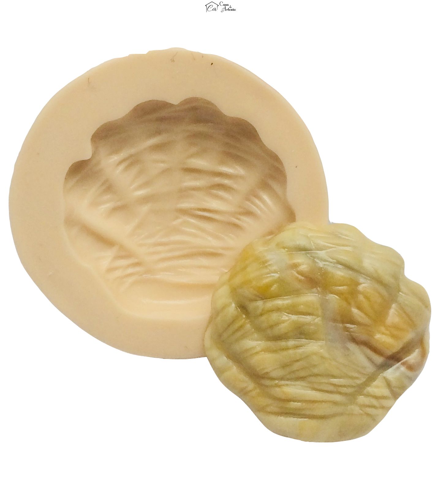 Molde de silicone - Concha - Pequena - P355