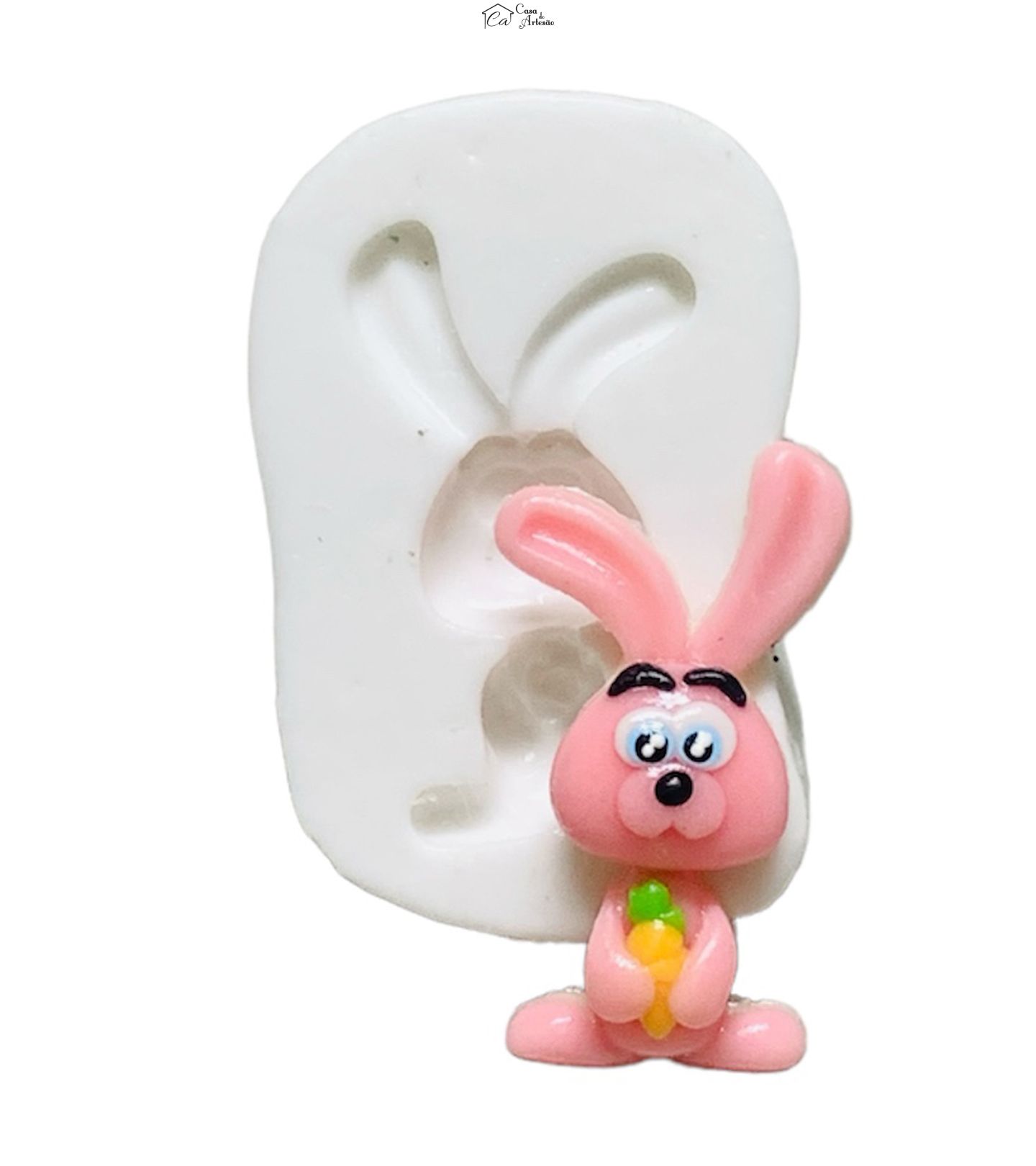 Molde de silicone - Jose Comilao - Coelho Obi - Pequeno - P1238