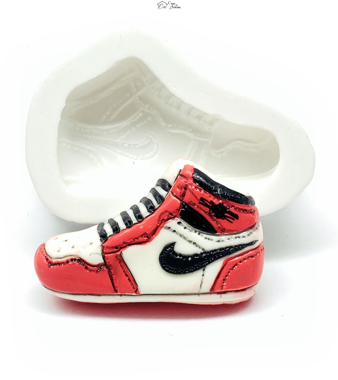 Molde de silicone - Tenis Nike Air Jordan - Medio - P1221