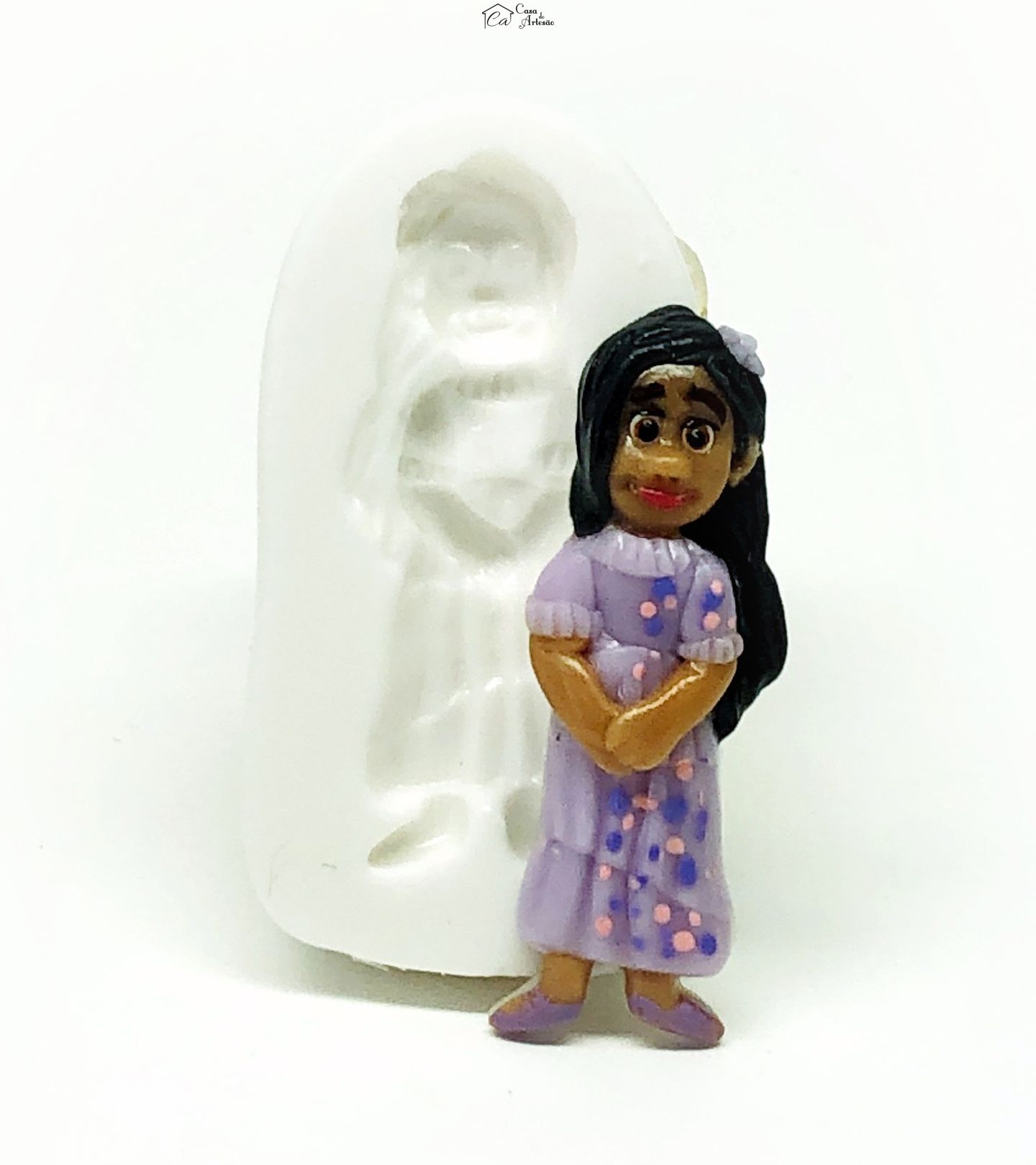 Molde de silicone - Encanto - Isabela - Pequena - P128