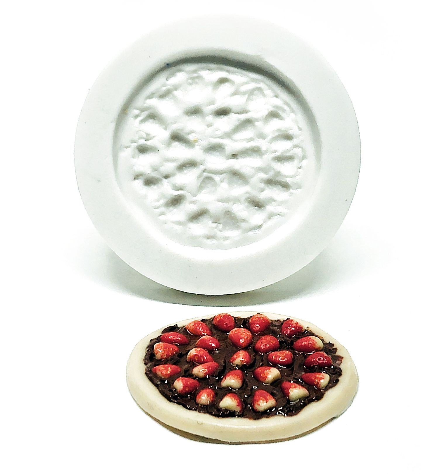 Pizza - Morango com Chocolate - Grande - P1043