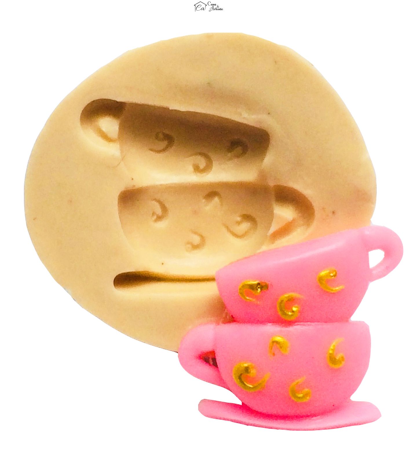 Molde de silicone - Xicara Pequena - P214