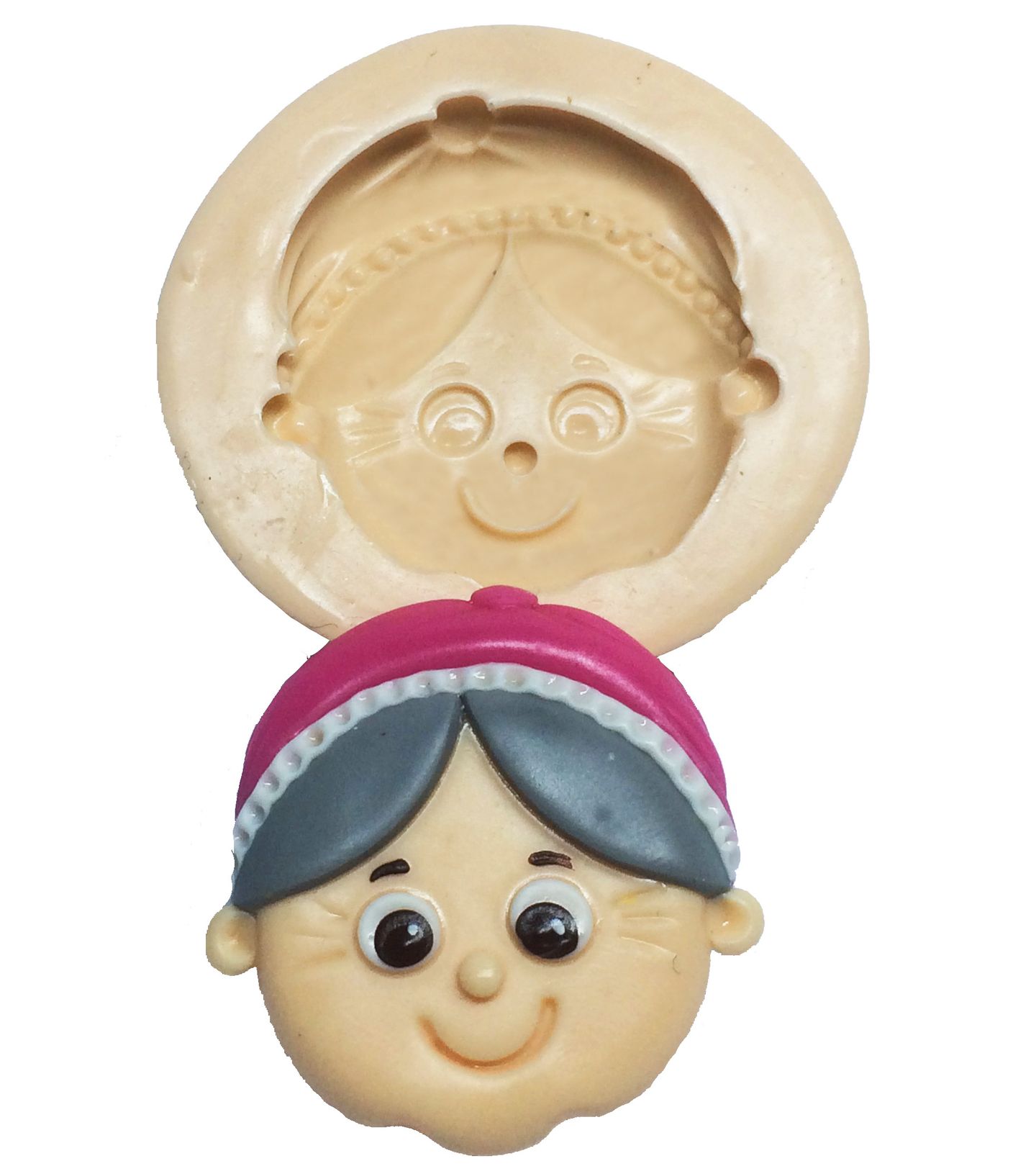 Chapeuzinho Vermelho - Rosto Vovozinha - Mod.01 - P159