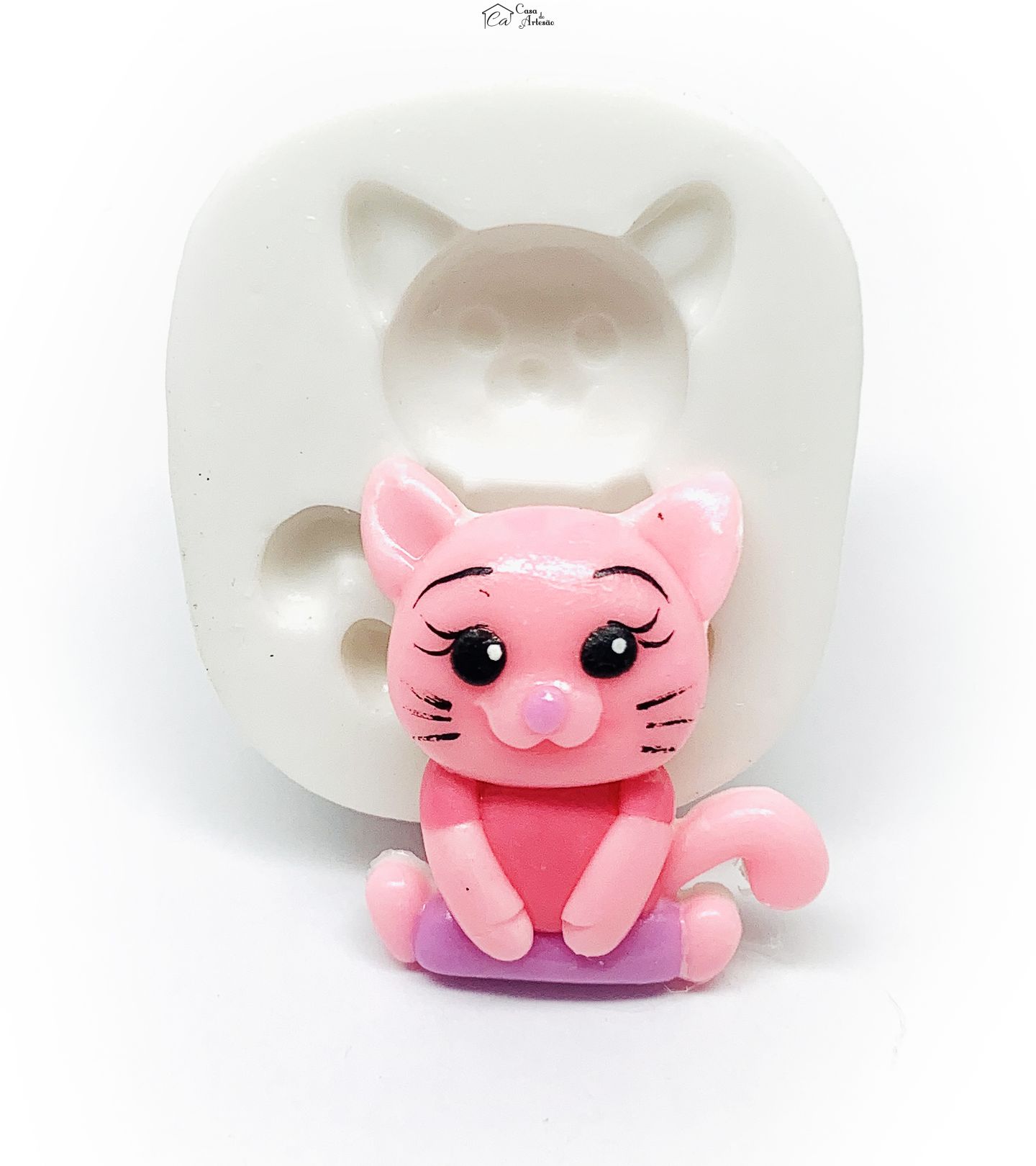 Molde de silicone - Palhaço Plim Plim - Mei Li - Pequena - P1219