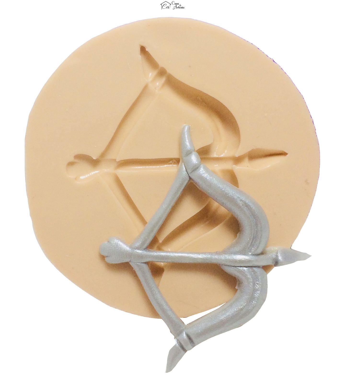 Molde de silicone - Arco e Flecha - Mod.01 - Medio - P405