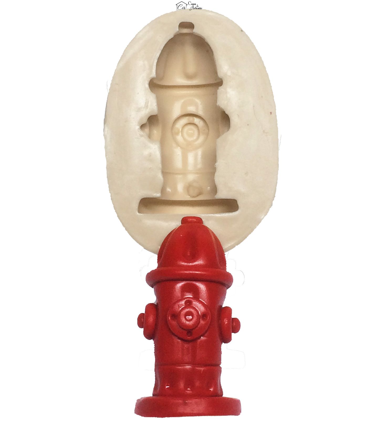 Molde de silicone - Bombeiros - Hidrante Grande - P248
