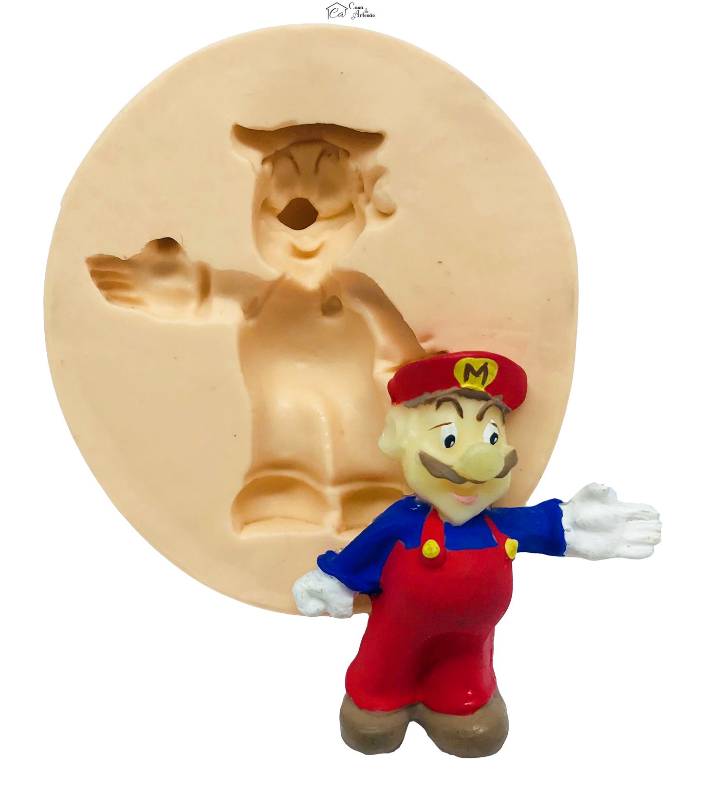 Molde de silicone - Super Mario Bros.