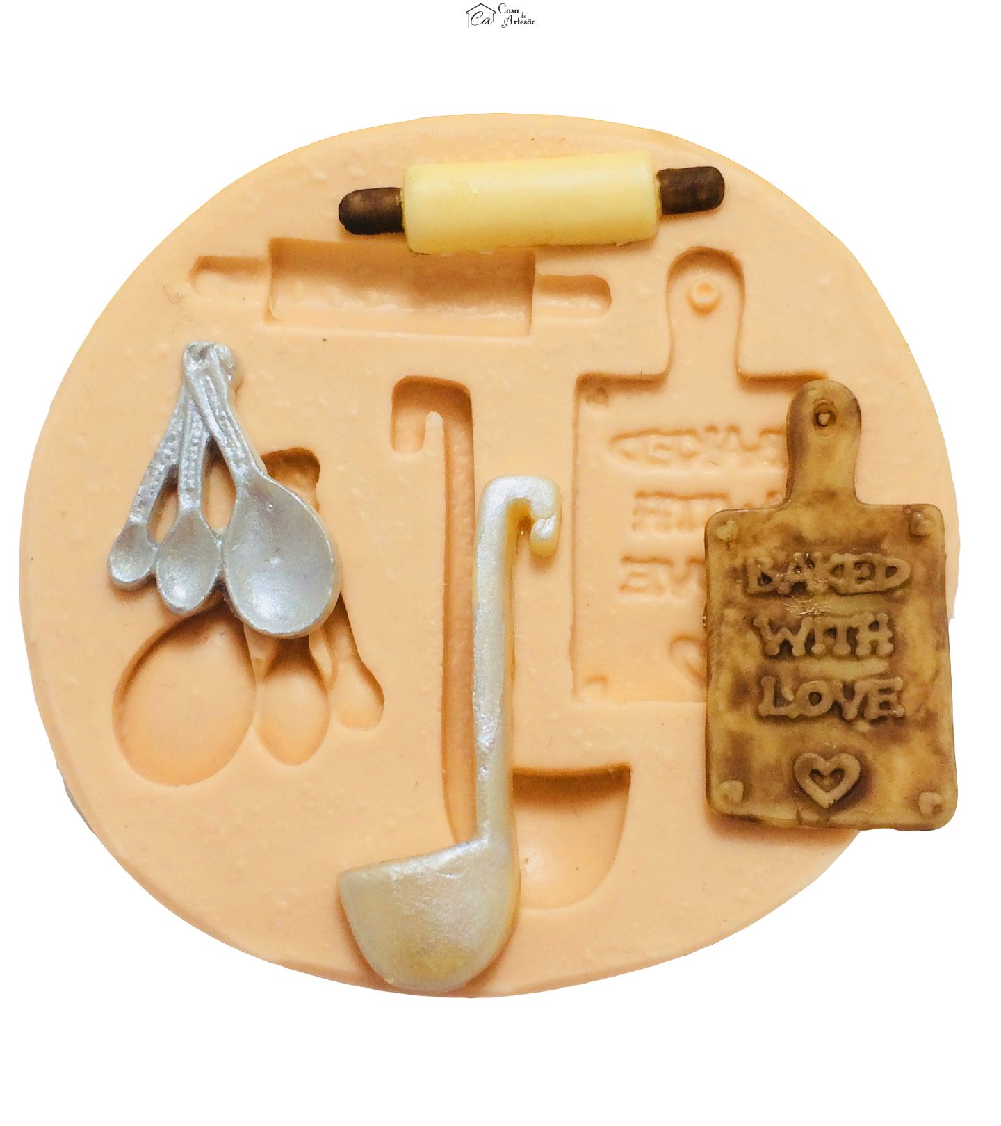 Molde de silicone - Cozinha - Kit 01