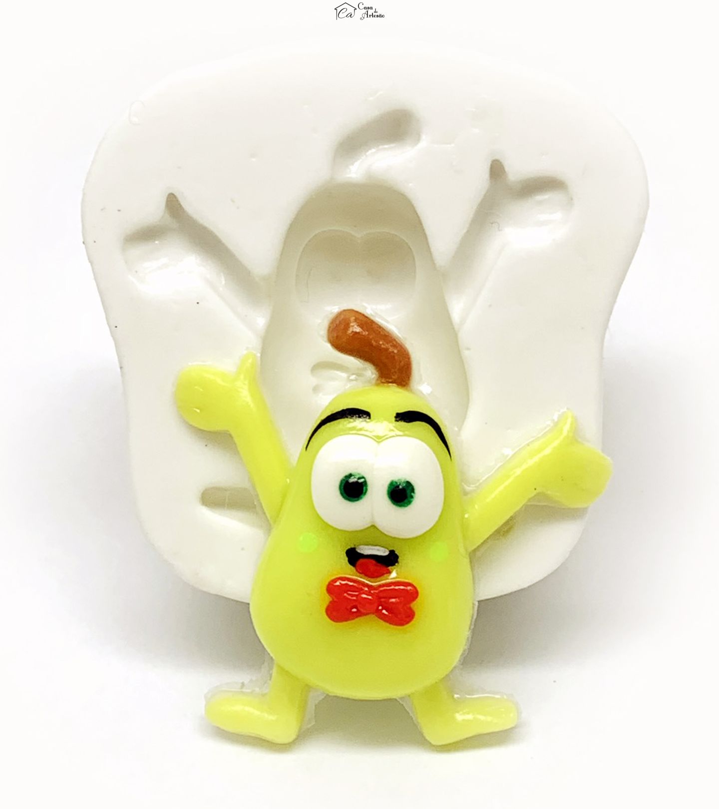 Molde de silicone - Casal Pera - Piro - Pequeno - P1175