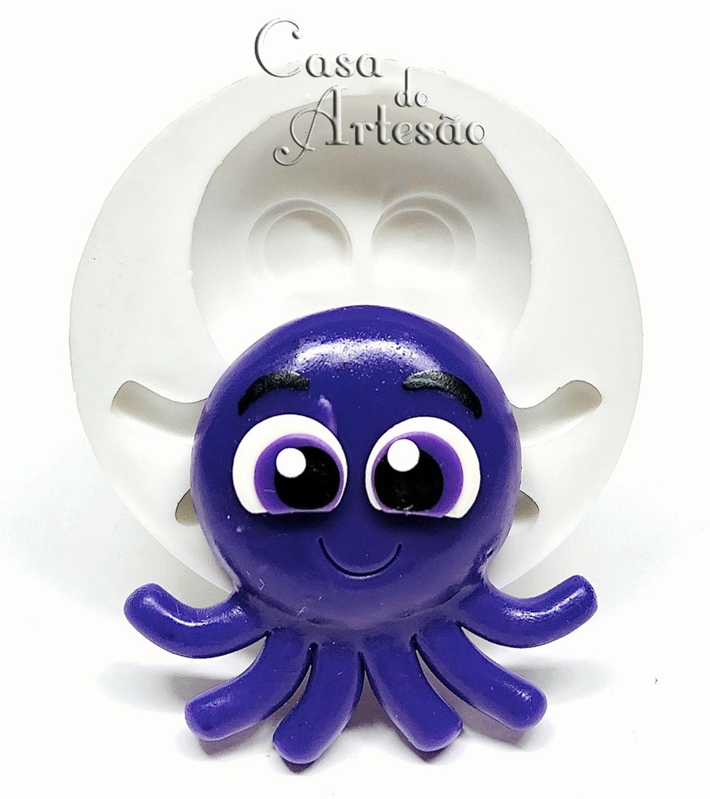 Molde de silicone - Bolofofos - Pow - Grande - P923