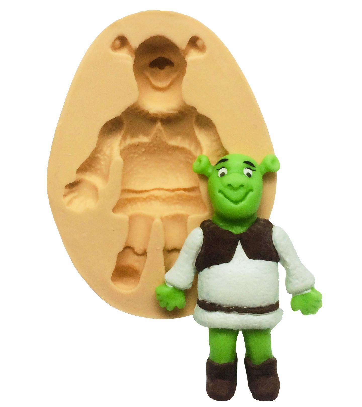 Molde de silicone - Shrek II
