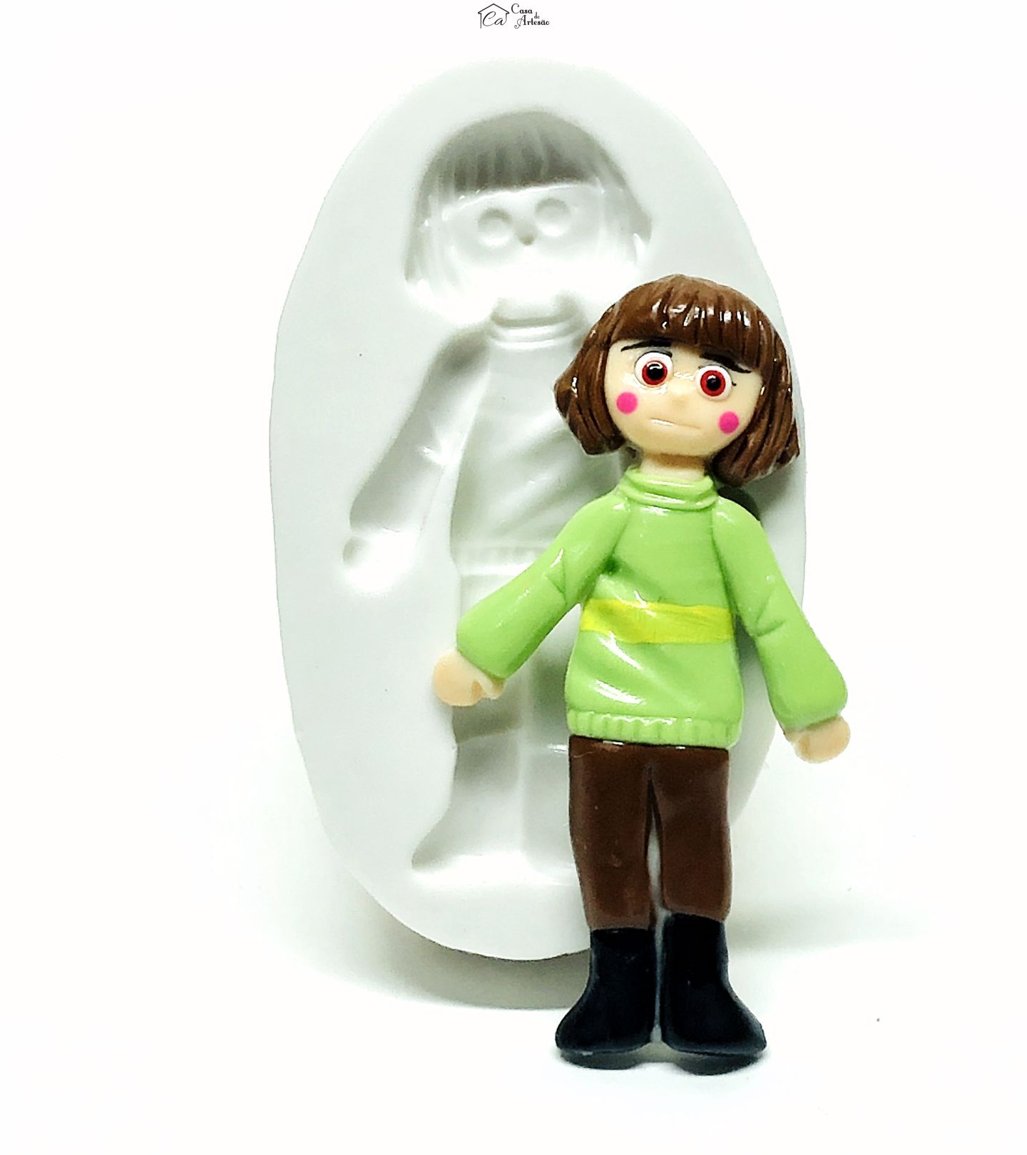 Molde de silicone - Sans Undertale - Chara - Grande - P1041