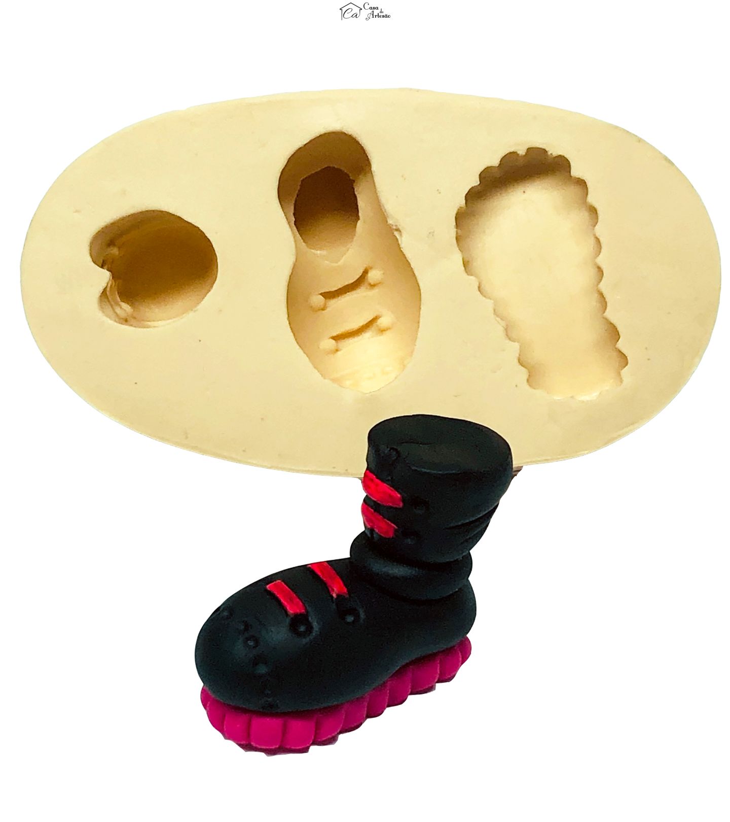Molde de silicone - Bota Magrela