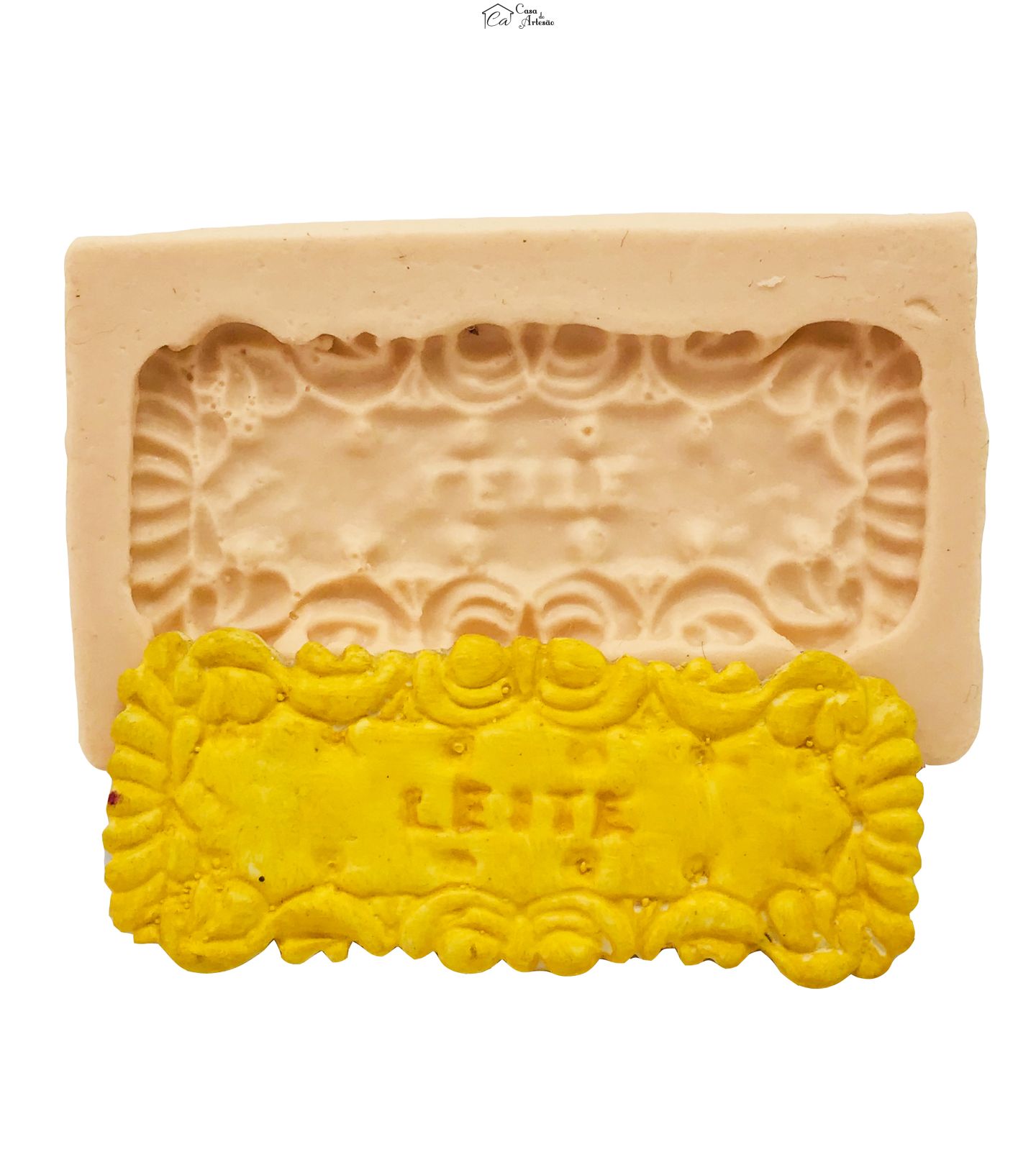 Molde de silicone - Bolacha de Leite - P54