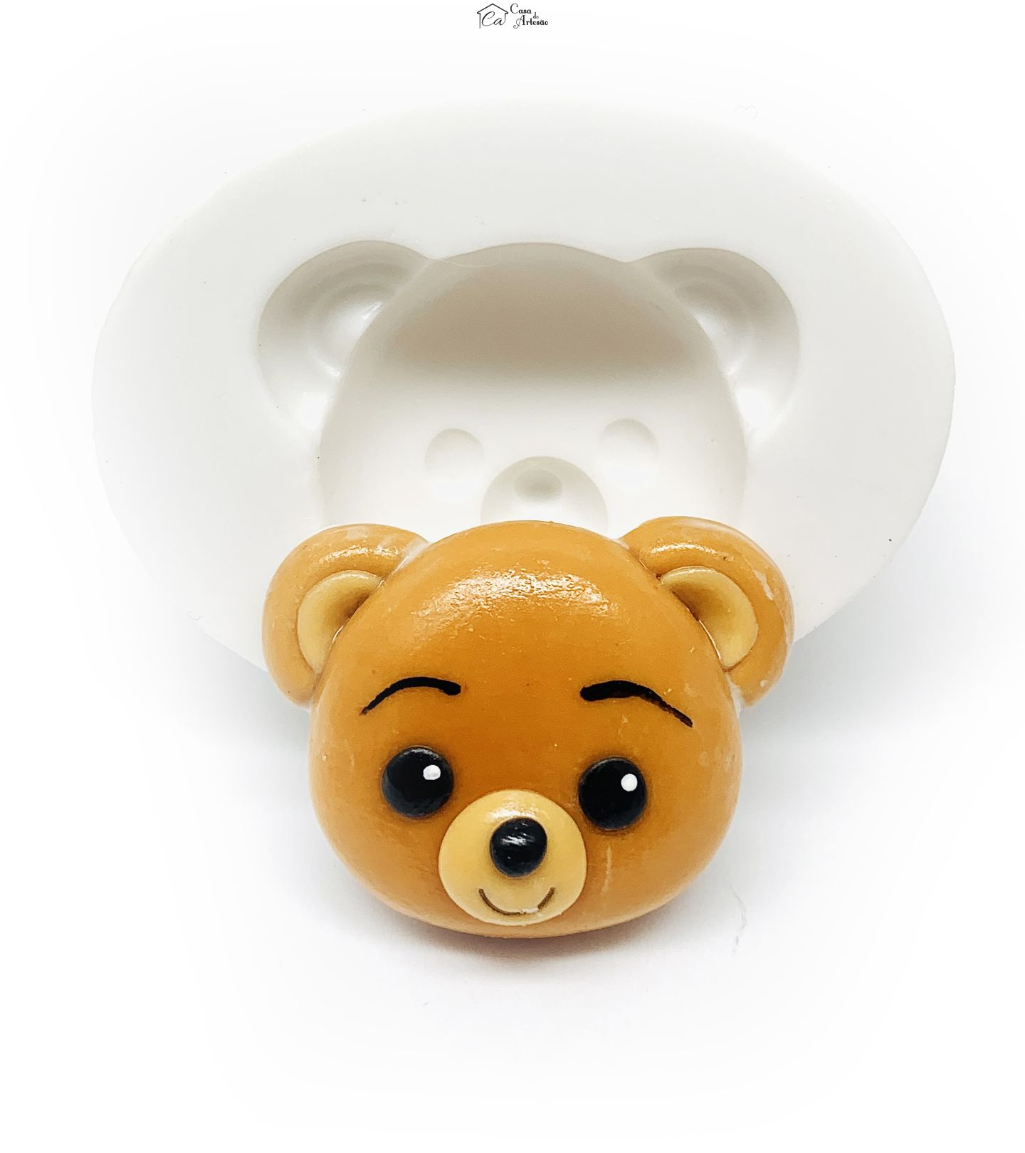 Molde de silicone - Palhaço Plim Plim - Rosto Ban - Medio - P1220