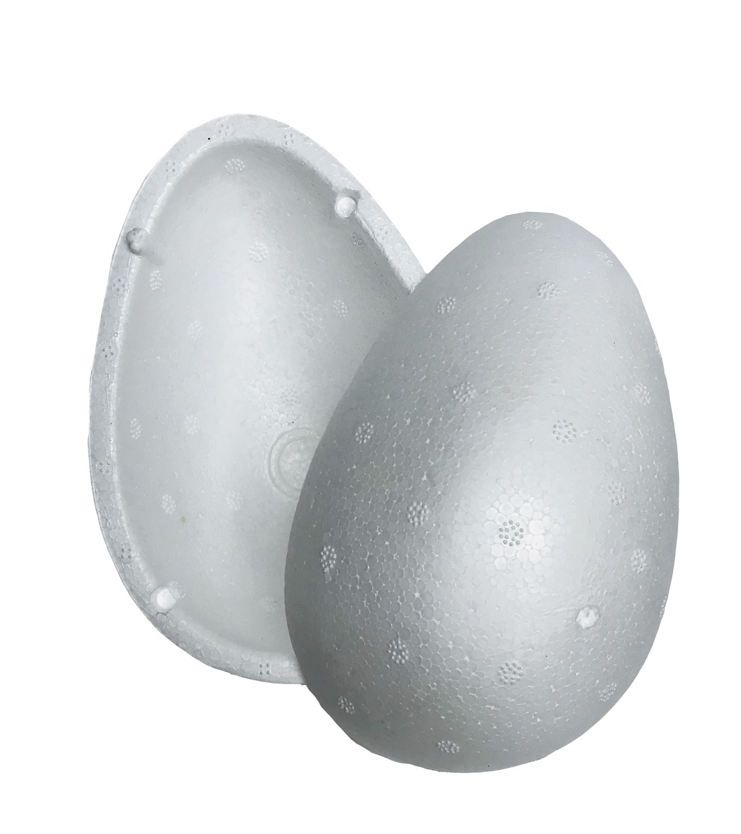 Isopor - Ovo Oco 150 G (Alt.=14 cm, Ø 9,6 cm - Cod.1055