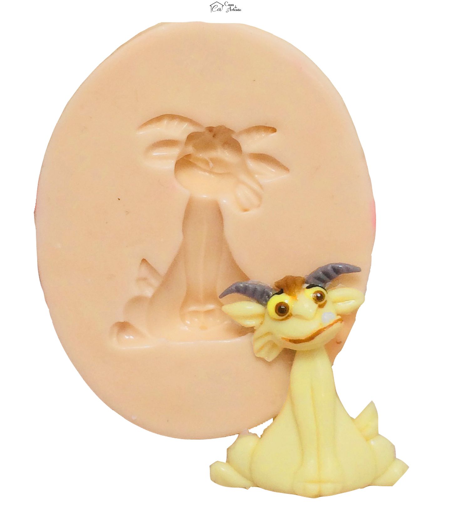 Molde de silicone - Touro Ferdinando - Lupe - Pequeno - P398