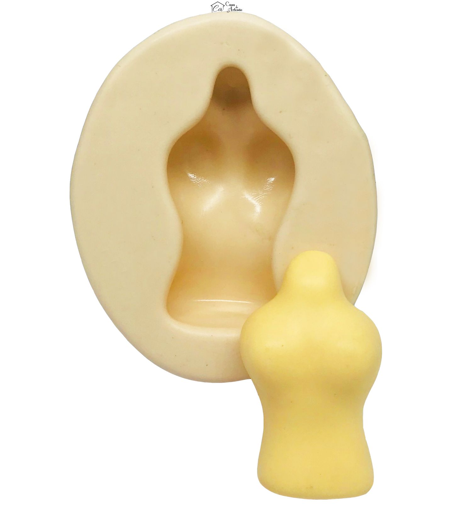 Molde de silicone - Busto - Mod. 3