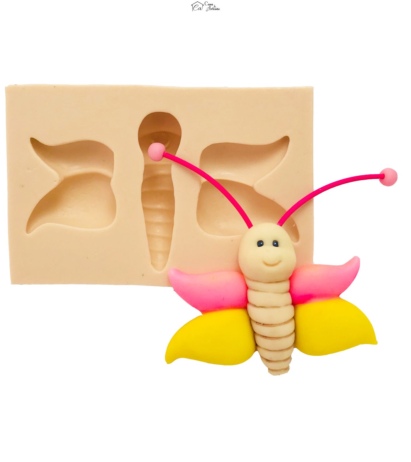 Molde de silicone - Borboleta - P131