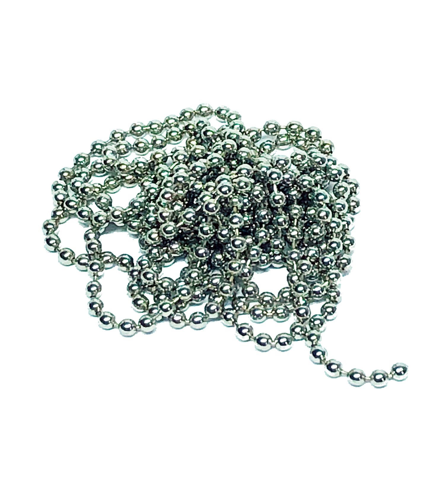 Miniaturas - Corrente Bolinha - Ø 2,0 mm - 1 Metro