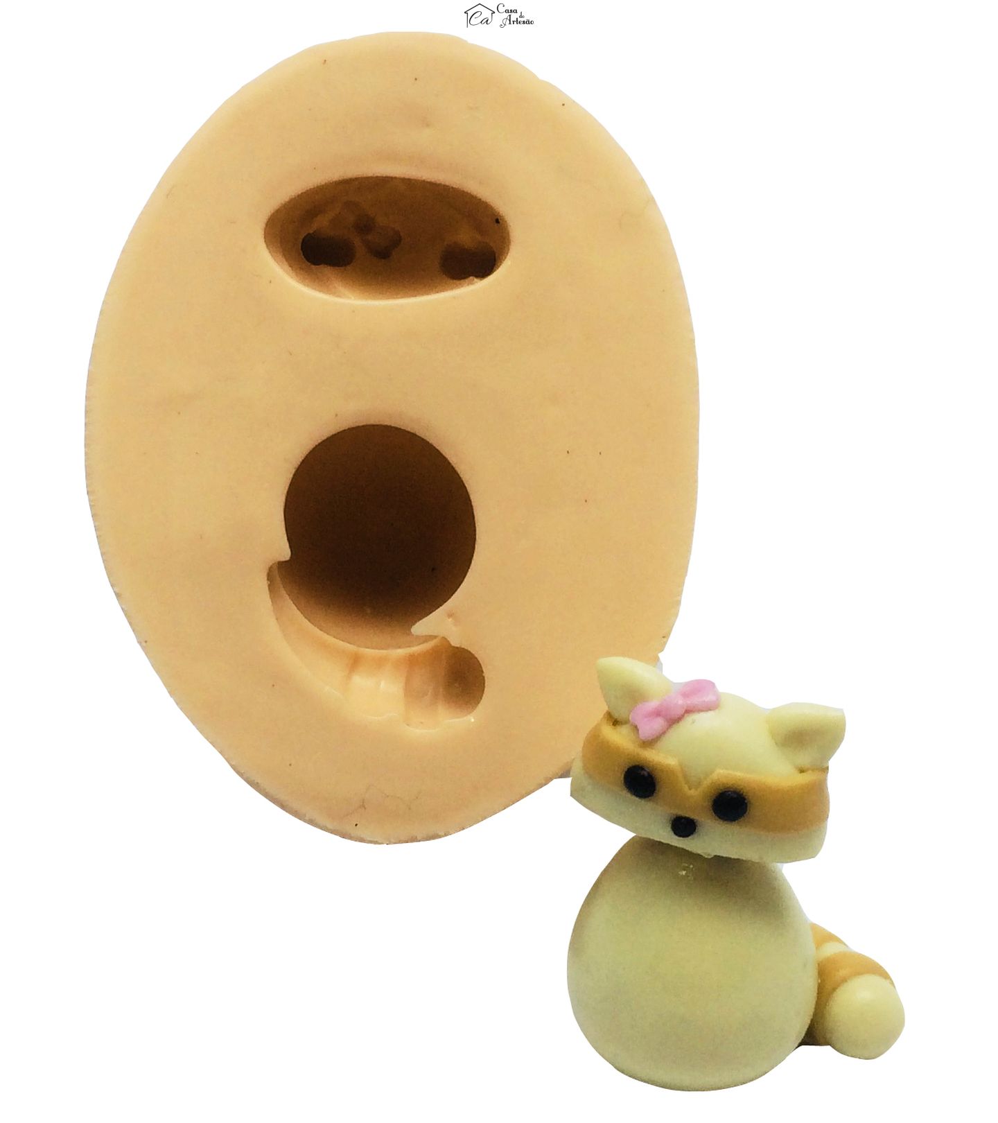 Molde de silicone - Quati Pequeno - P343