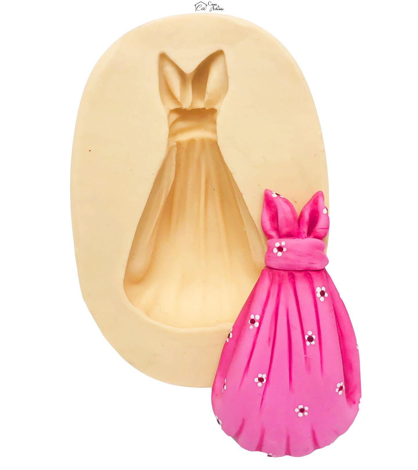 Molde de silicone - Saco p/ Bebe Pequeno