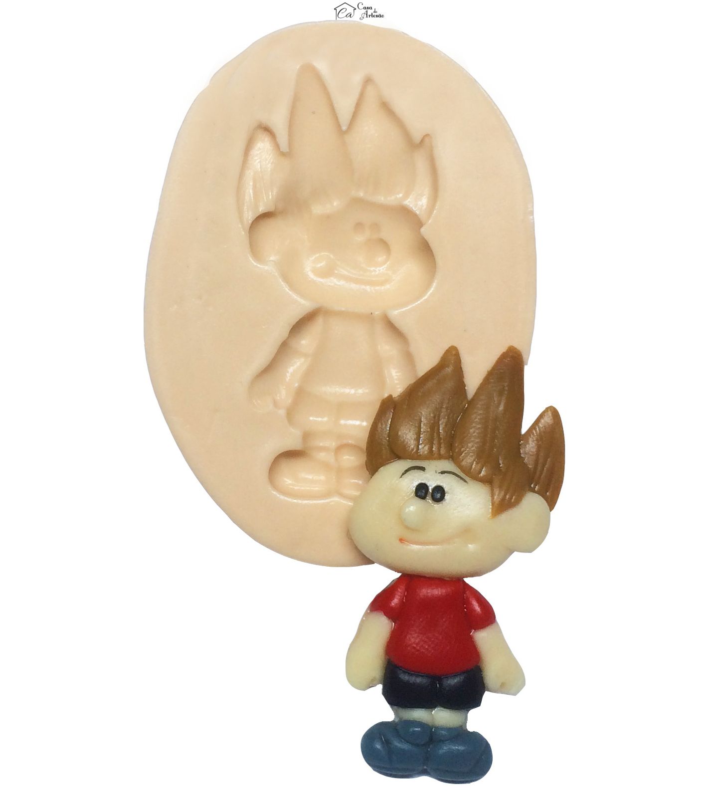 Molde de silicone - Amigaozao - Matt - P276