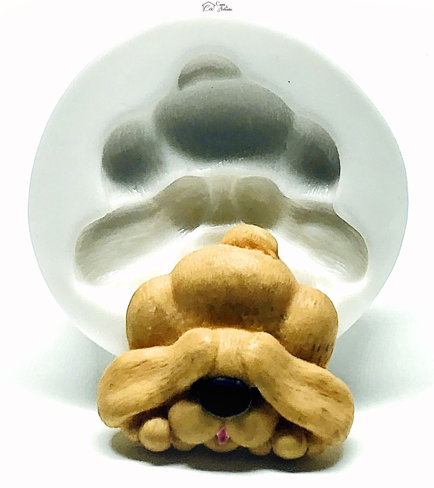 Molde de silicone - Cachorro Orelhudo - P1305