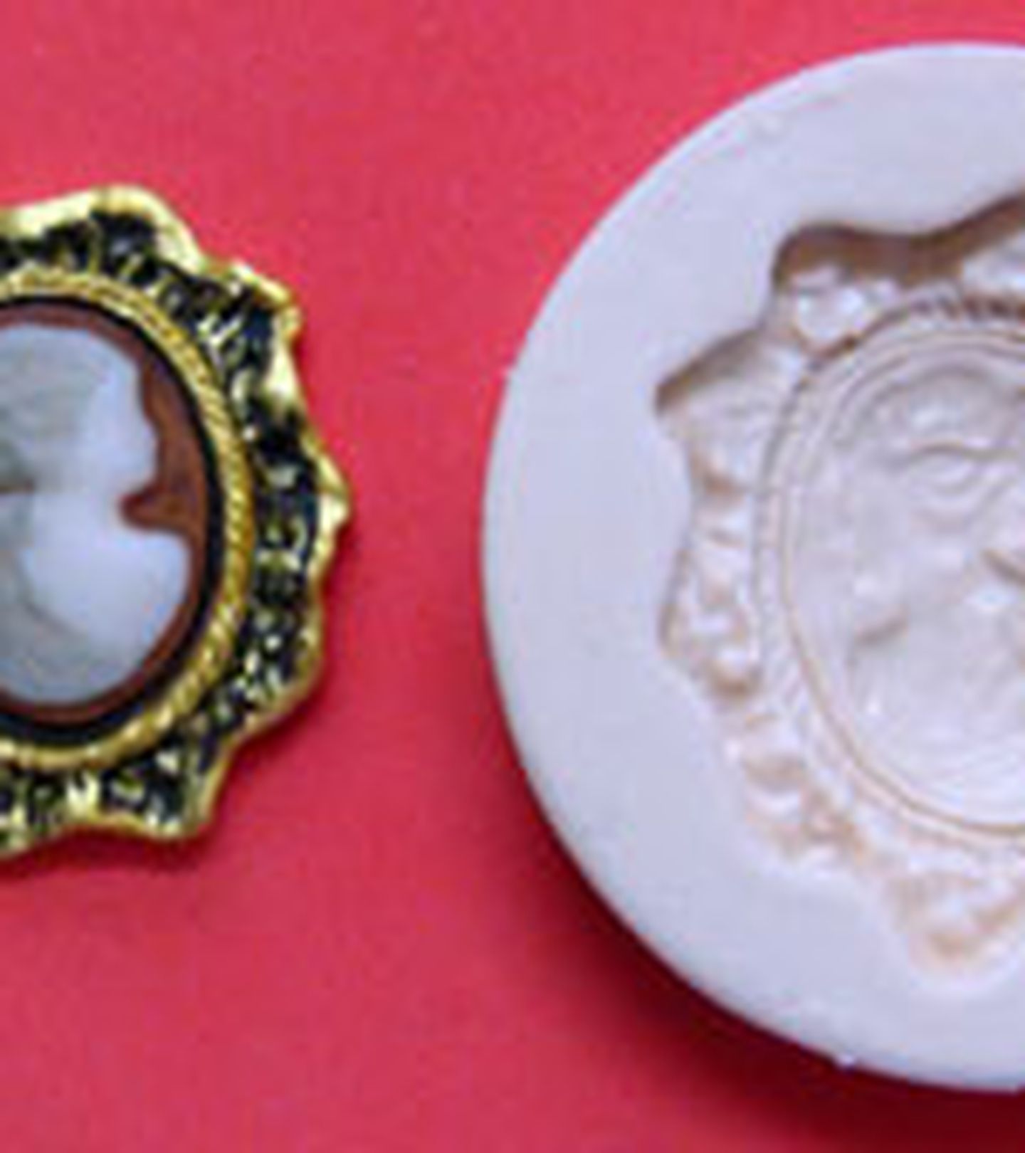 Molde de silicone - Camafeu
