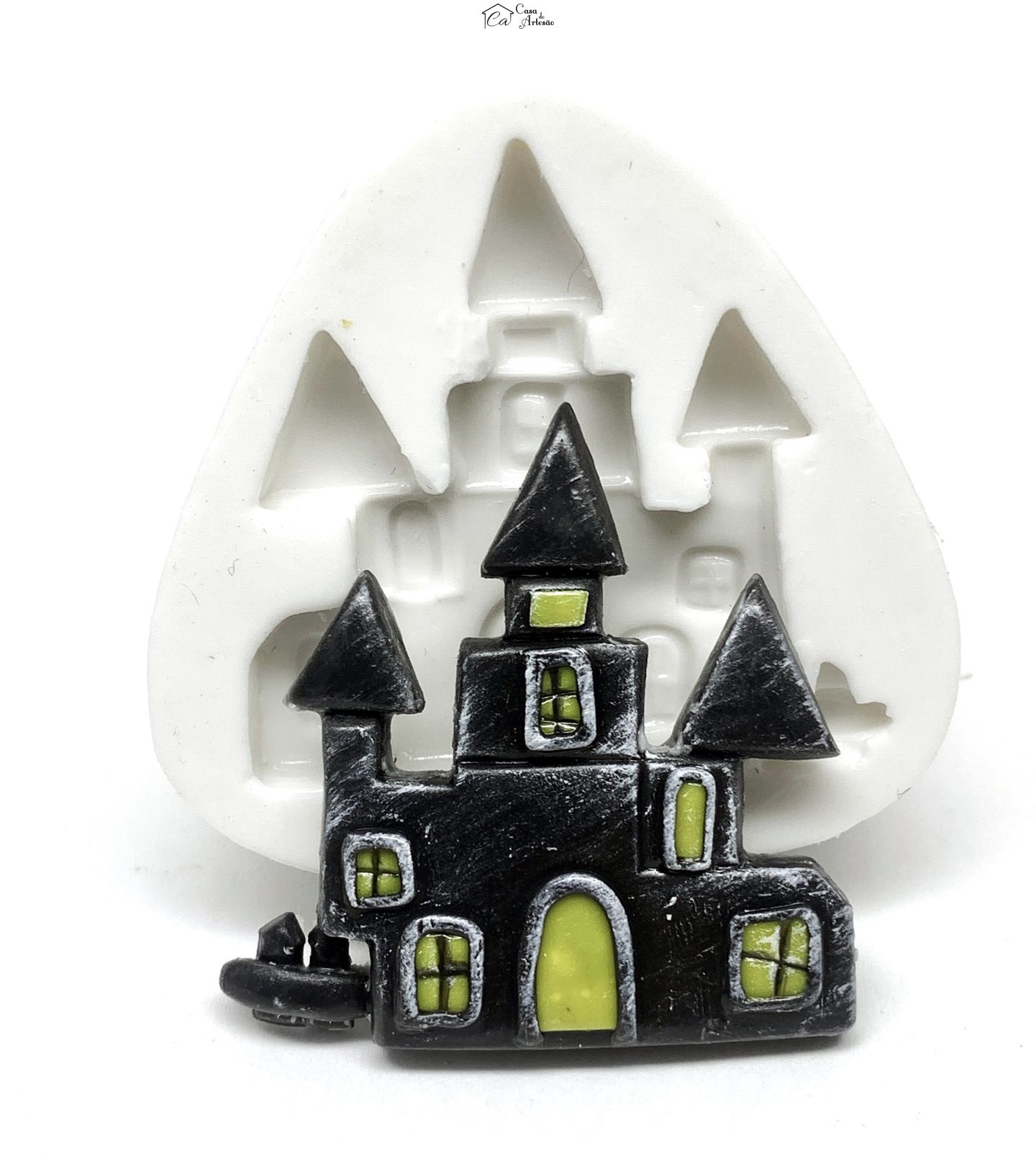 Molde de silicone - Wandinha - Escola Nunca Mais - Media - P1187