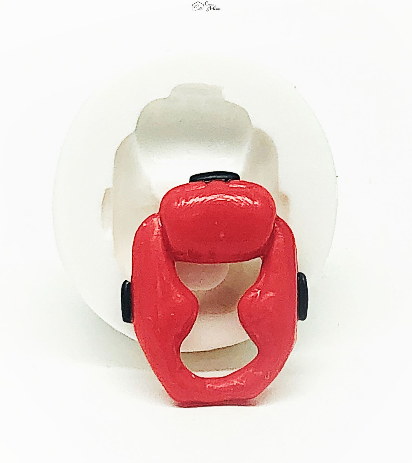 Molde de silicone - Boxe - Capacete - Pequeno- P1124