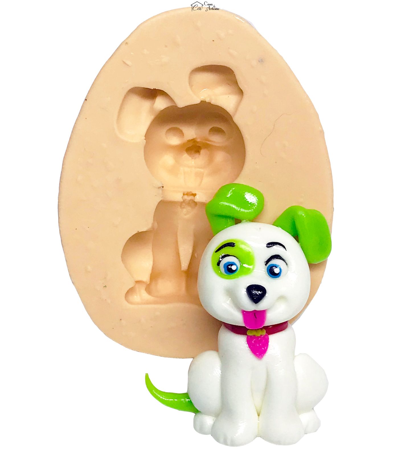 Molde de silicone - Moranguinho - Pet da Moranguinho - Grande - P516