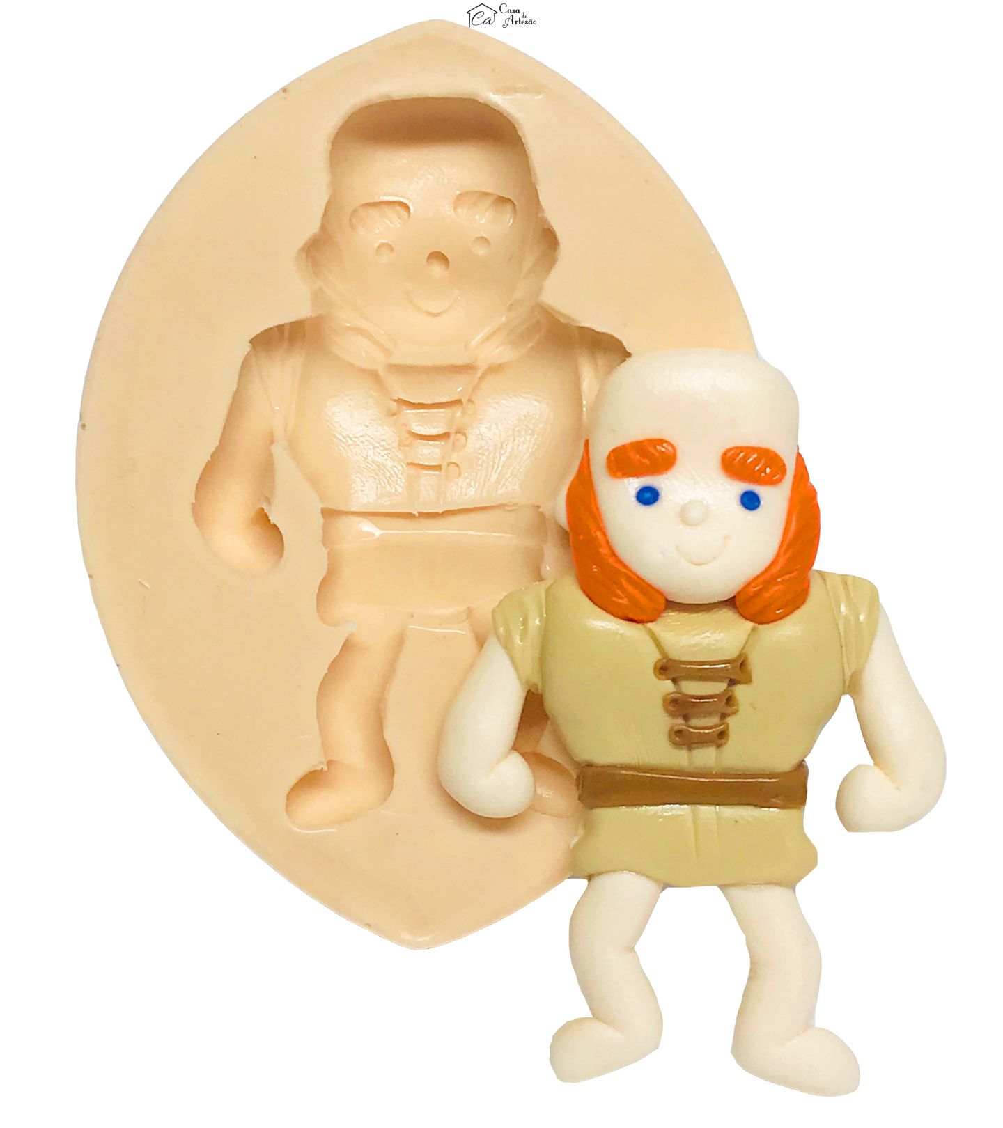 Molde de silicone - Clash Royale - Gigante - Grande - P528