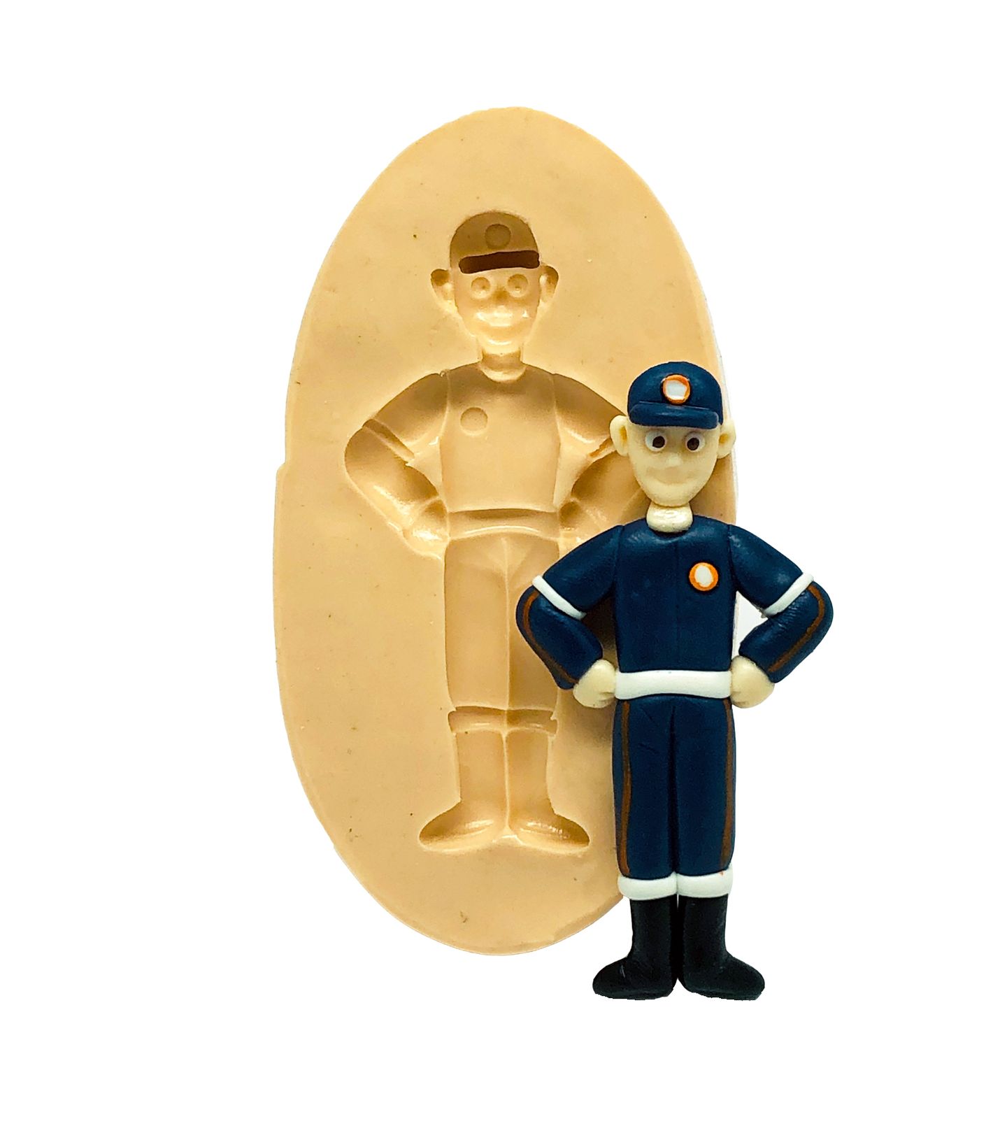 Molde de silicone - Samu - Enfermeiro - Grande - P799