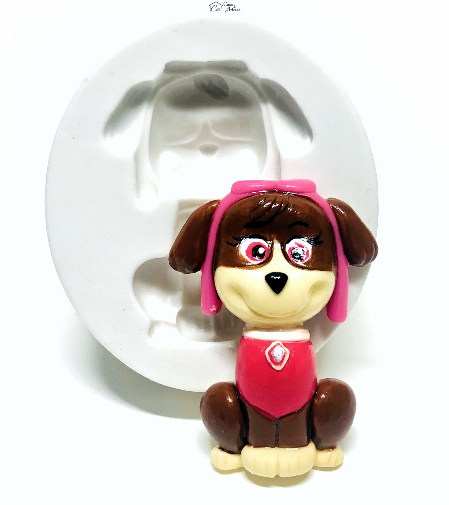 Molde de silicone - Patrulha Canina - Skye - Grande - P1053