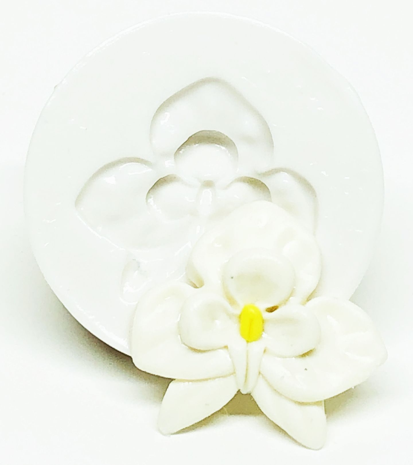 Molde de silicone - Flor - Orquidea Falenopsis - Media- P782