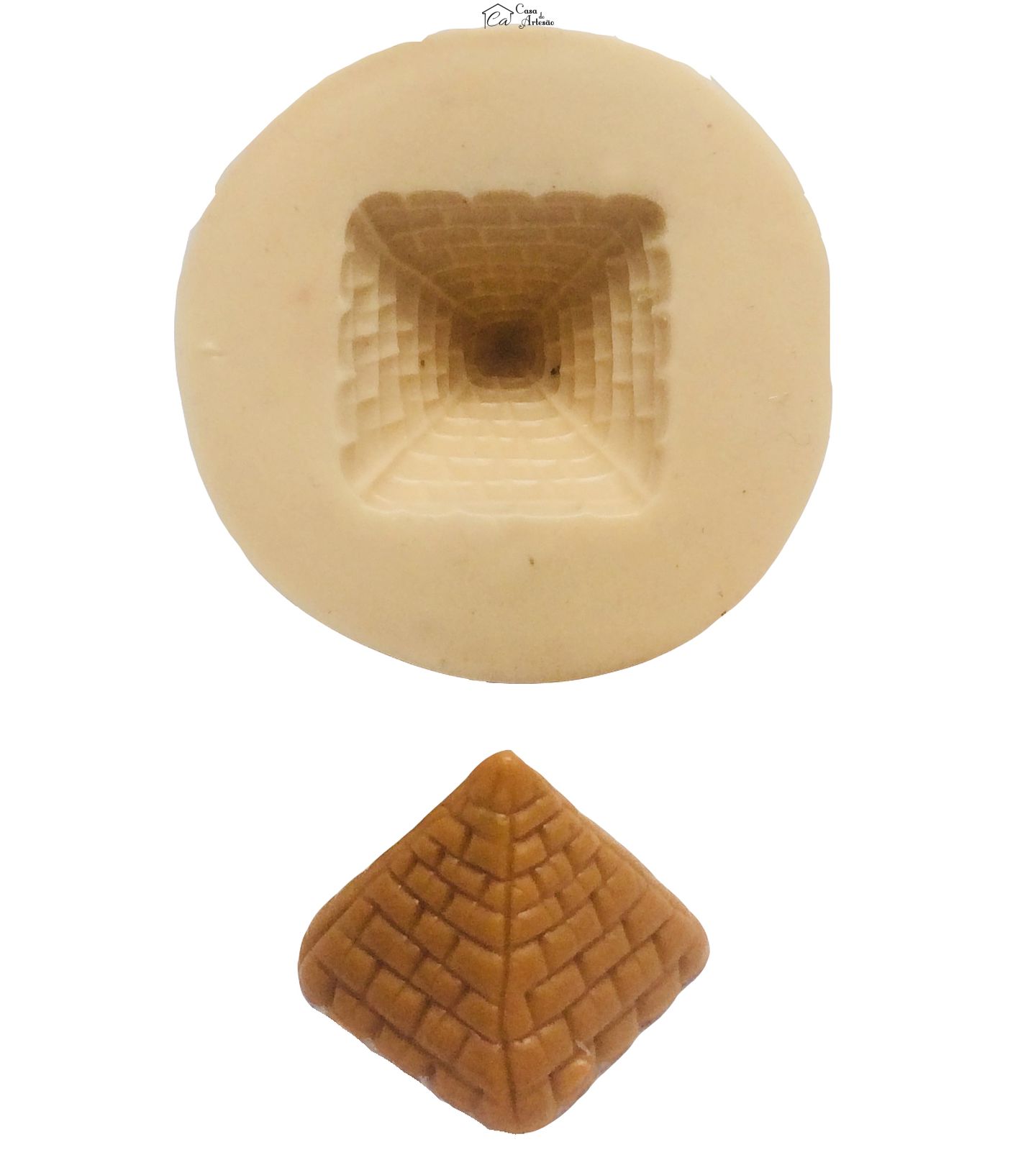 Molde de silicone - Piramide Pequena - P204