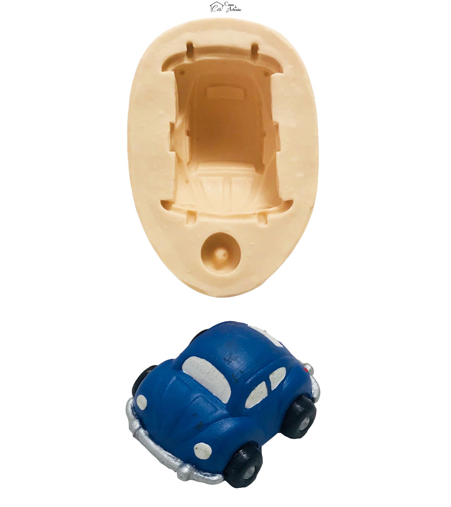 Molde de silicone - Fusca III