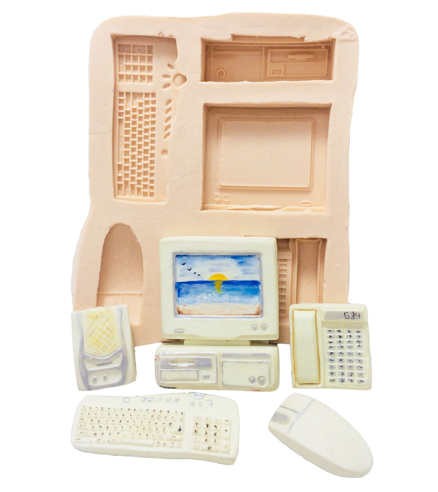 Computador, Teclado, Mouse, Telefone,Som - P26