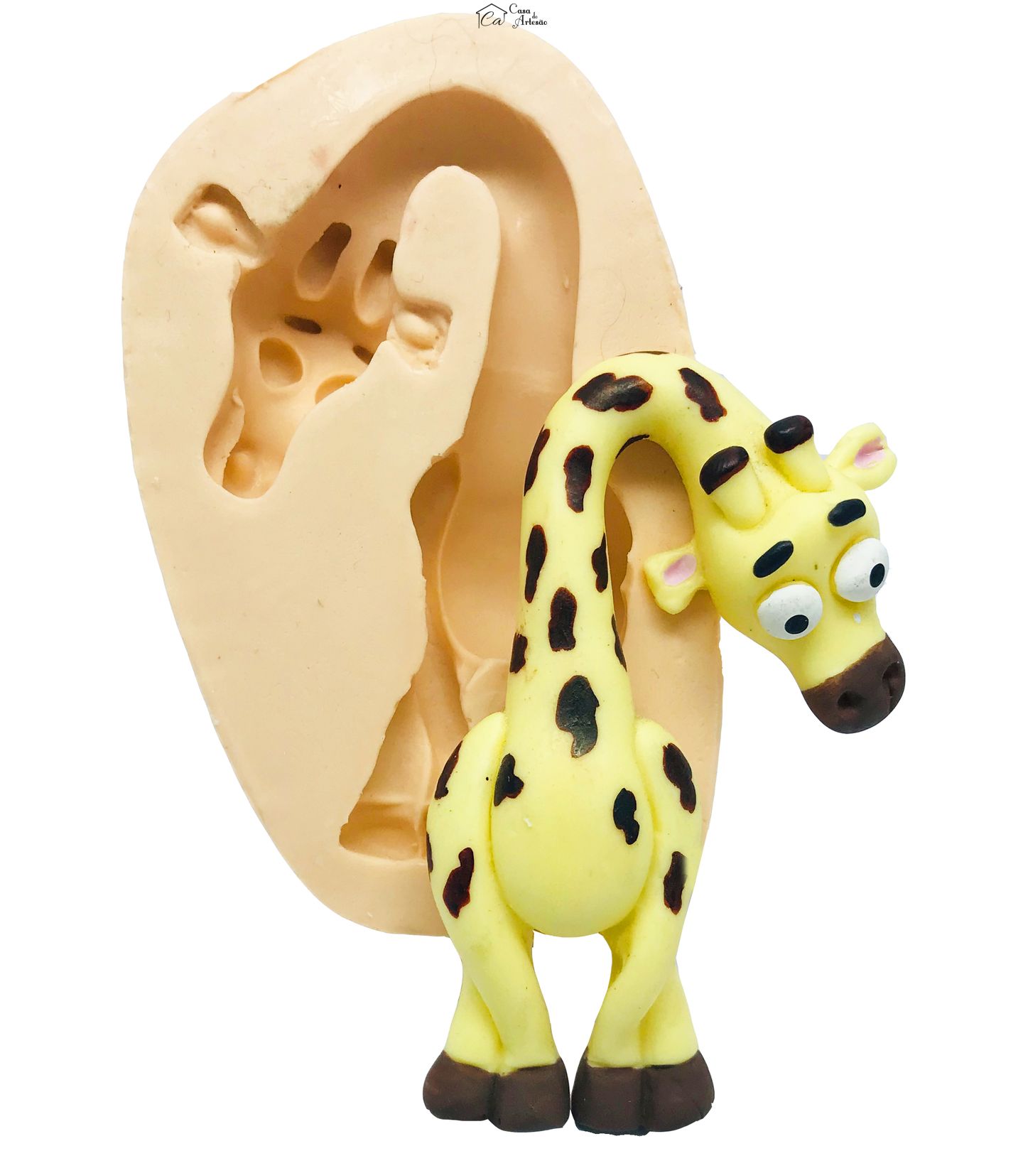 Molde de silicone - Madagascar - Melman - P106