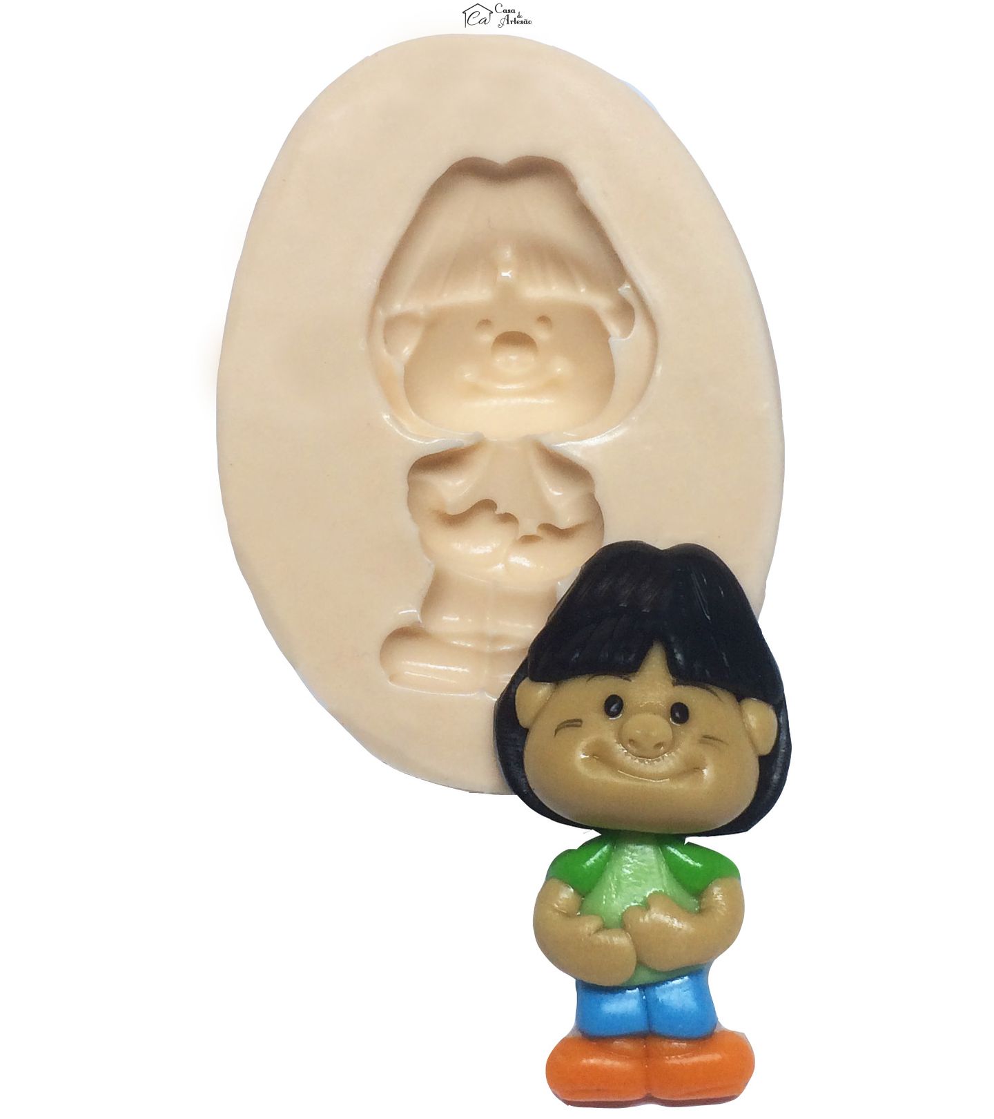 Molde de silicone - Amigaozao - Yuri - P275