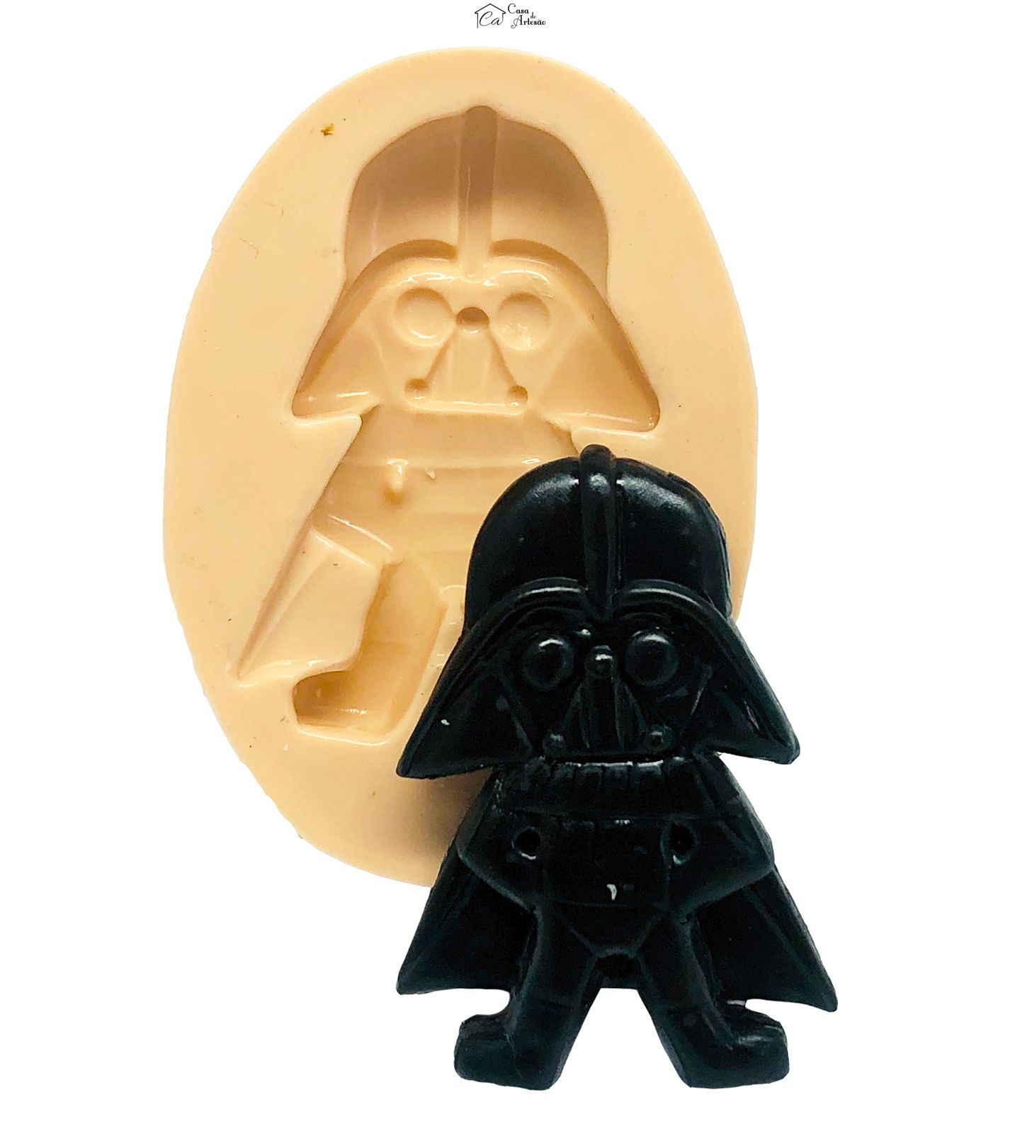 Molde de silicone - Guerra nas Estrelas - Darth Vader Baby - Medio - P821