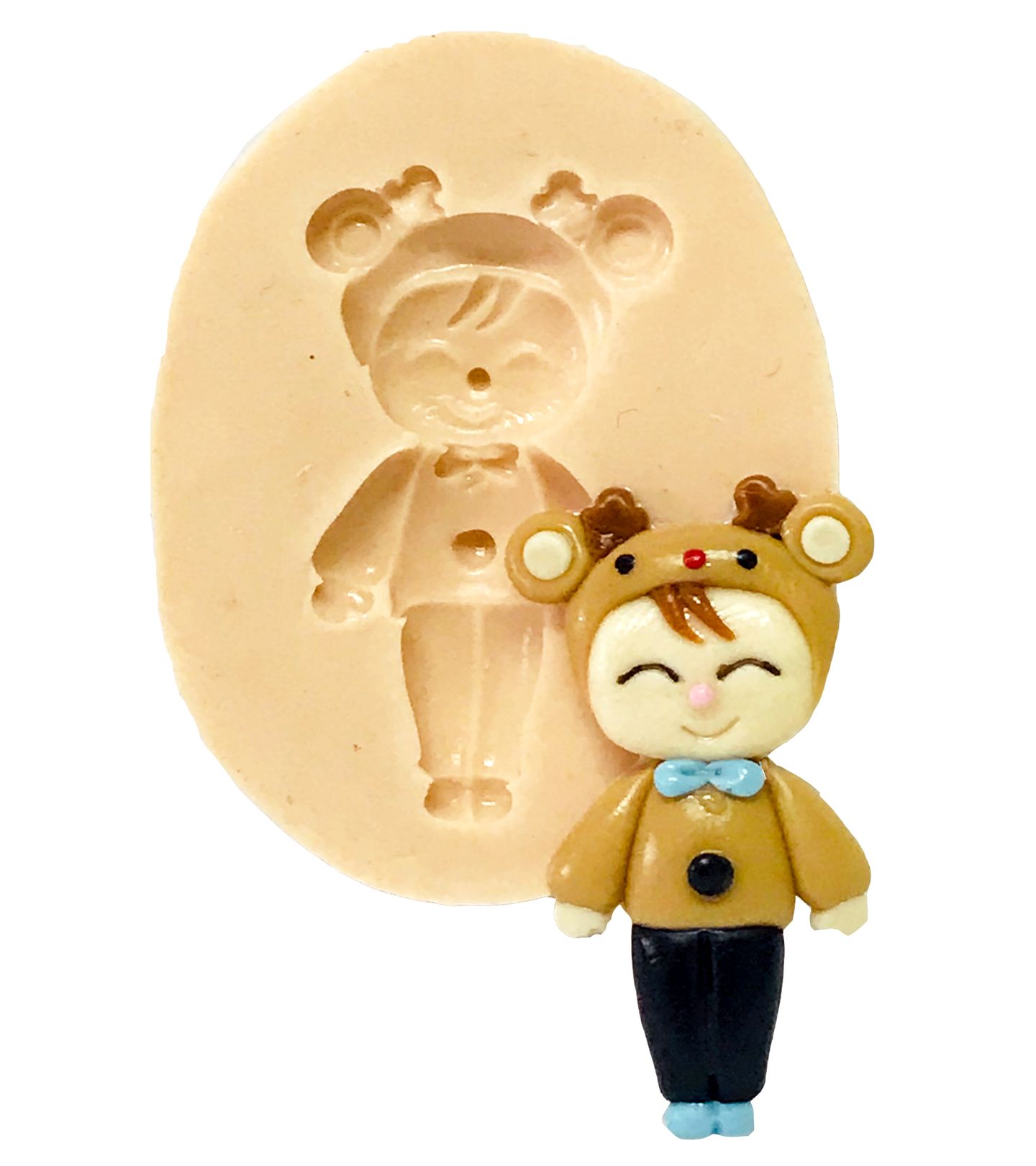 Molde de silicone - Me too Doll - Deer Boy - Pequena - P444