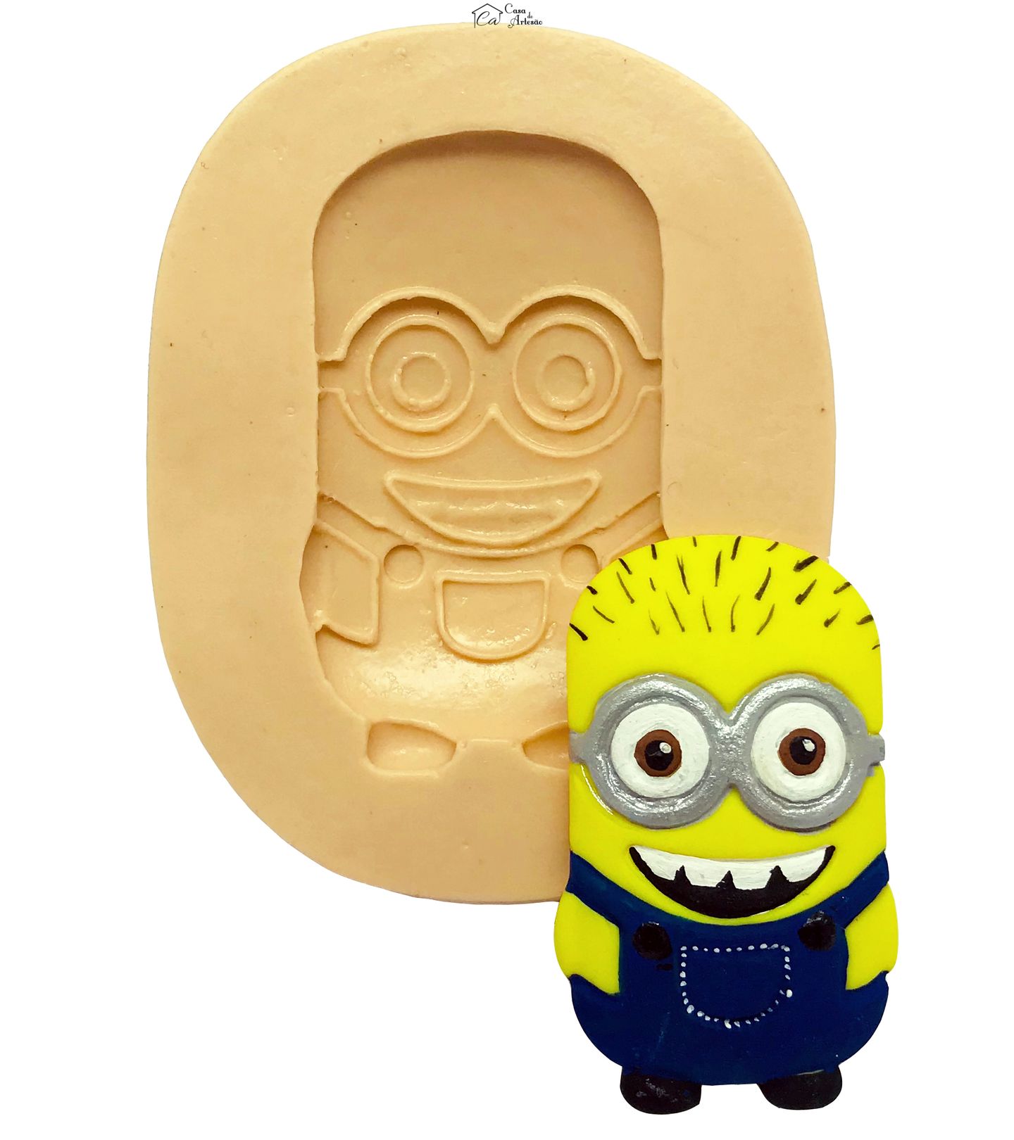 Molde de silicone - Meu Malvado Favorito - Minions - Mod.04