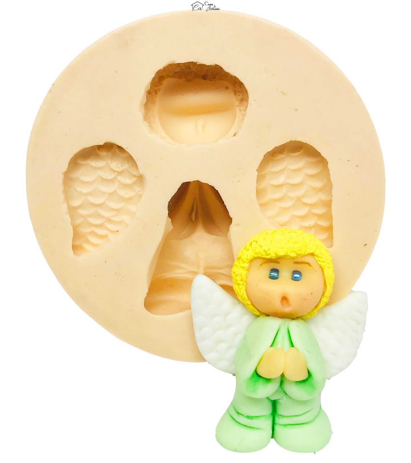 Molde de silicone - Anjinho