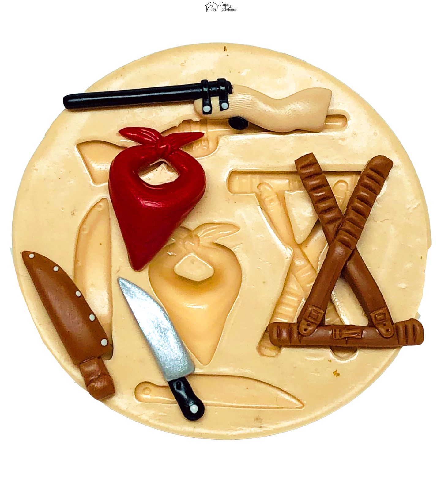 Molde de silicone - Tradições Nordestinas - Md - P661