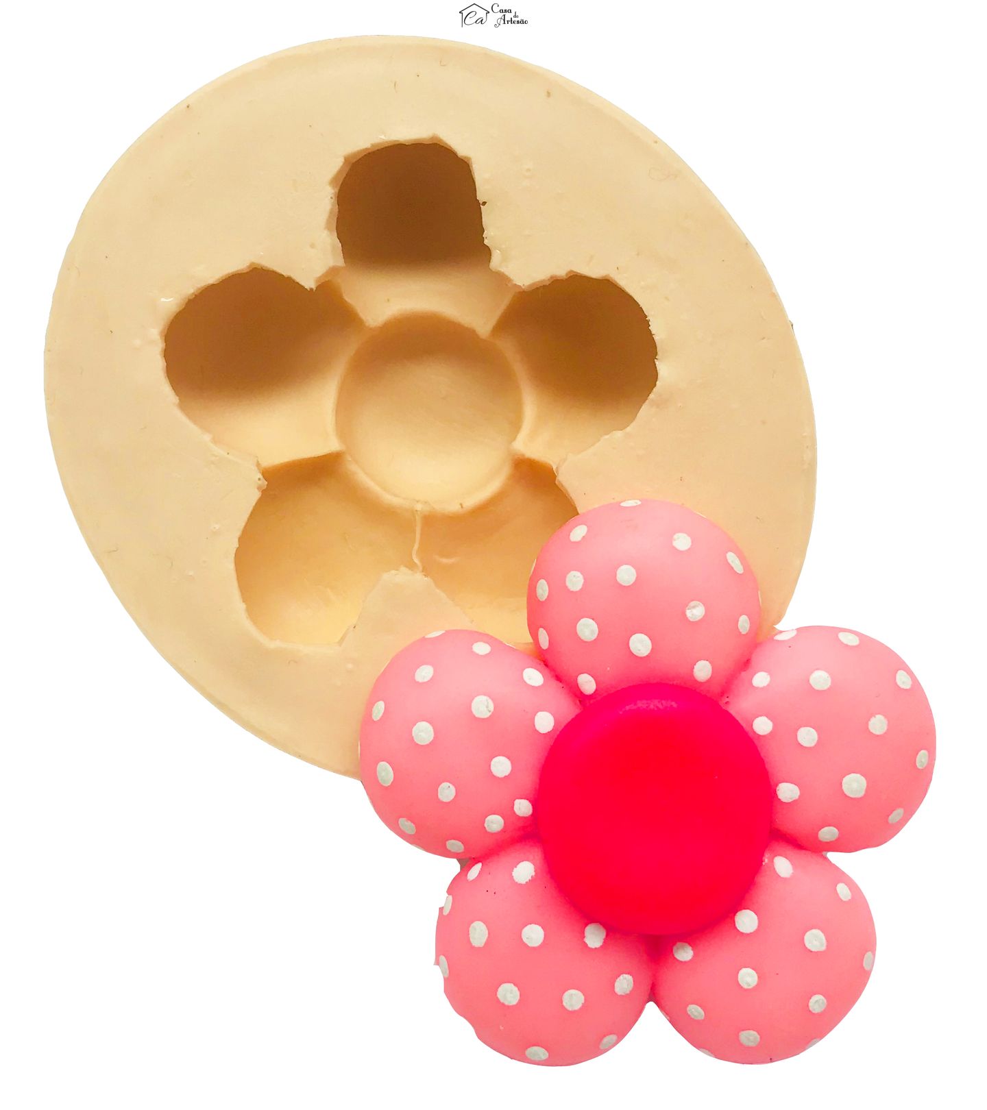 Molde de silicone - Flor do Campo