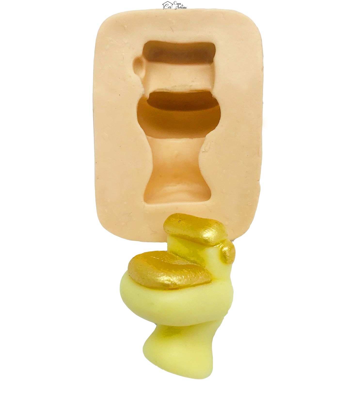 Molde de silicone - Vaso Sanitario - P74