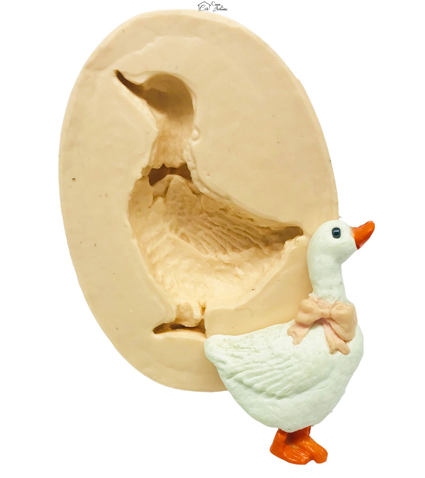 Molde de silicone - Cisne
