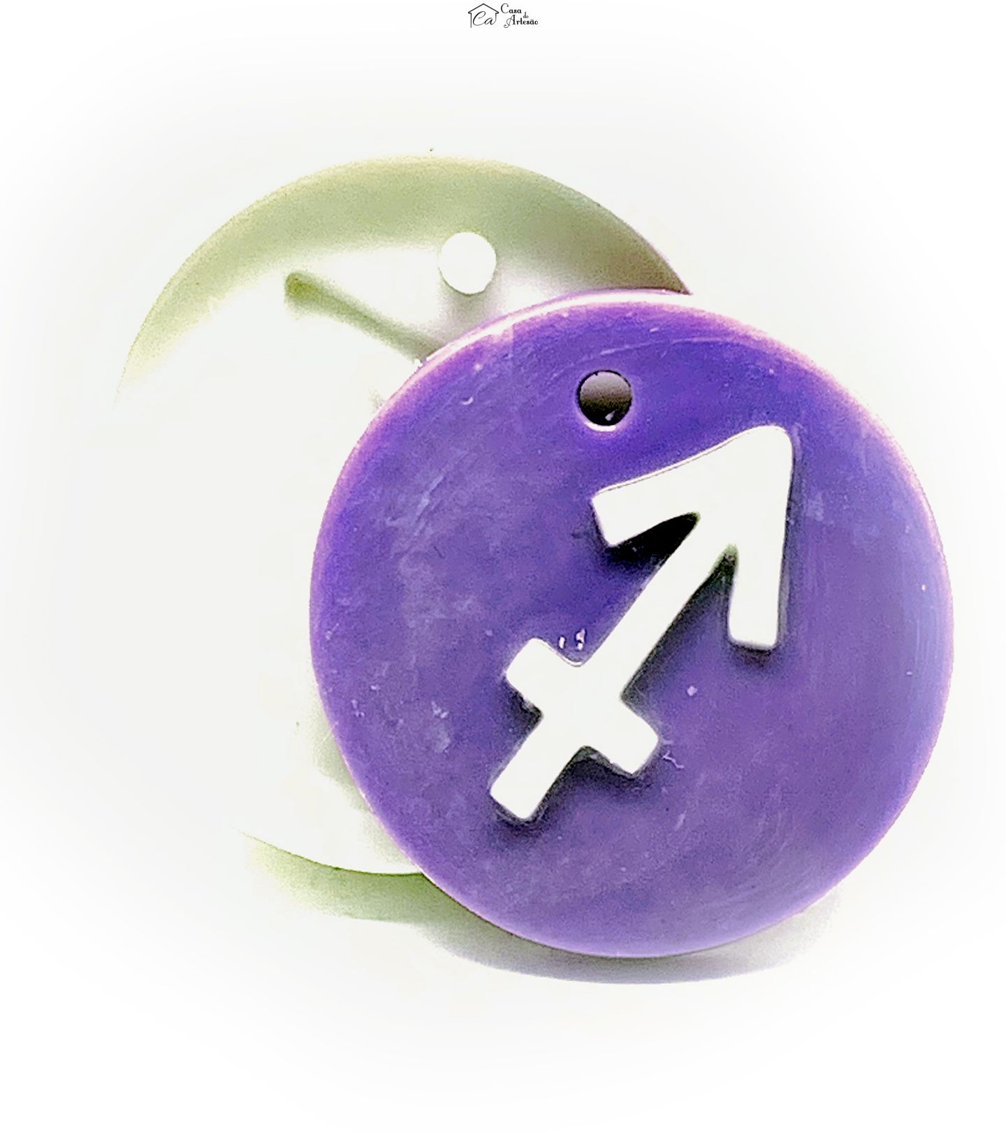 Molde de silicone - Horoscopo - Pingente - Sagitario - Grande - P1145